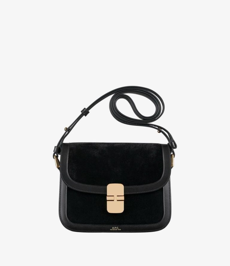 A.p.c. Black Crossbody Bags Grace Small Bag Women