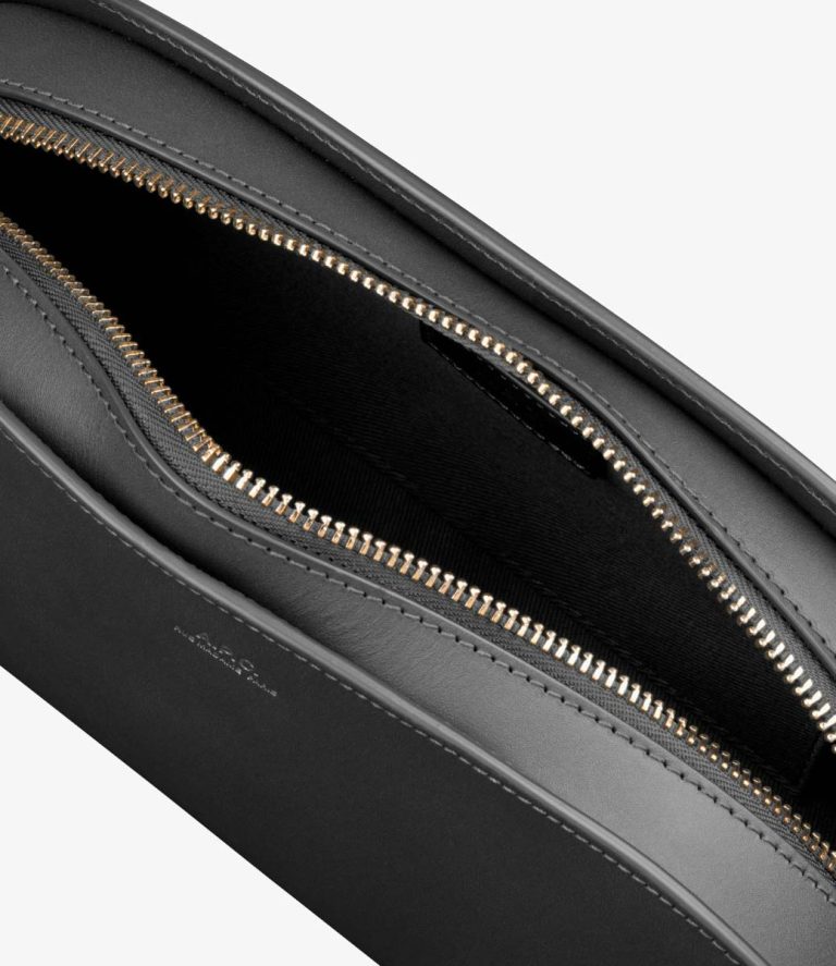 A.p.c. Black Demi-Lune Shoulder Bag Women Crossbody Bags - Image 5