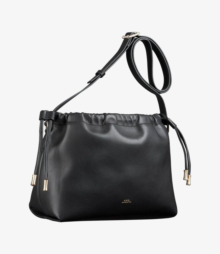 A.p.c. Black Shoulder Bags Ninon Bag Women - Image 3
