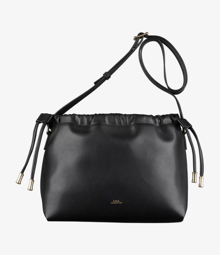 A.p.c. Black Shoulder Bags Ninon Bag Women