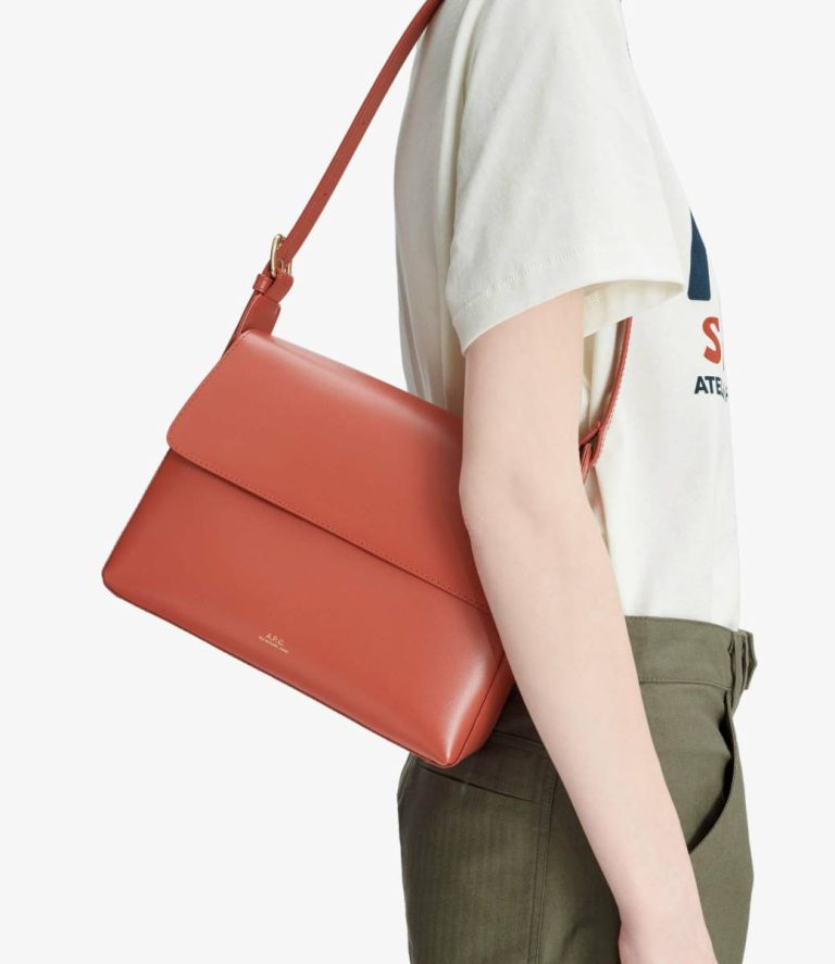 A.p.c. Crossbody Bags Cherry Women Virginie Flap Bag - Image 2