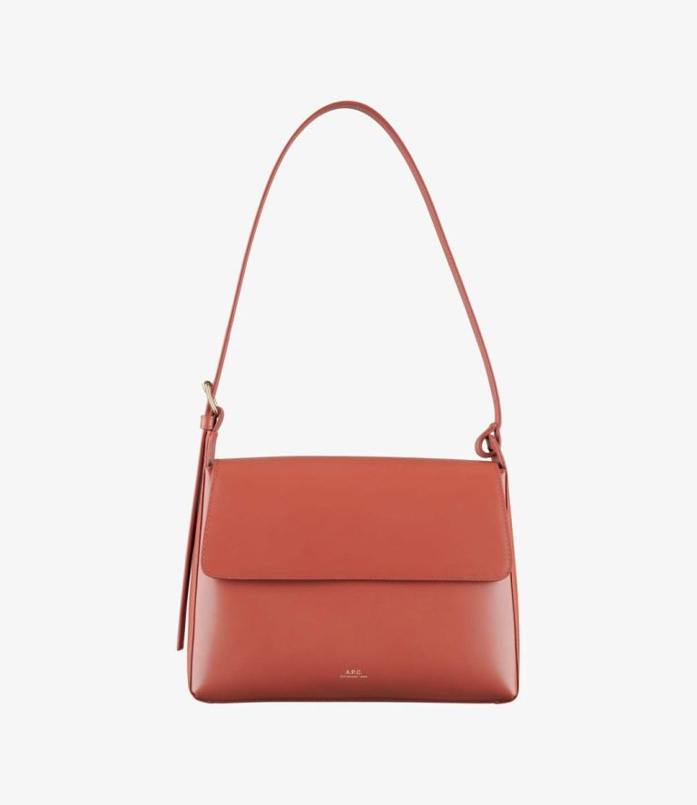 A.p.c. Crossbody Bags Cherry Women Virginie Flap Bag