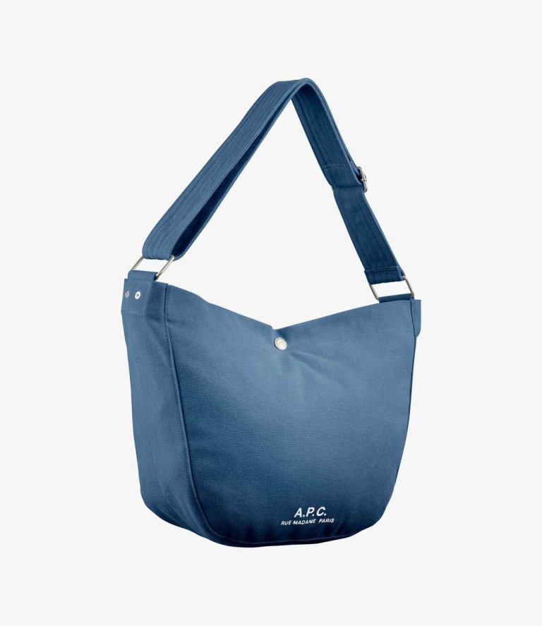 A.p.c. Crossbody Bags Navy Blue Journal Satchel Women - Image 3