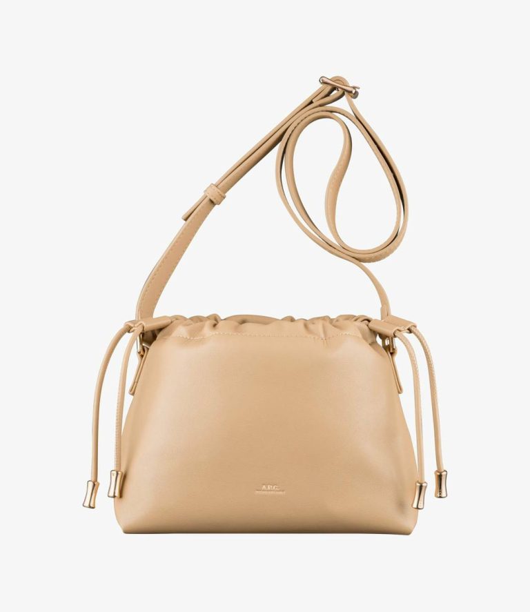 A.p.c. Crossbody Bags Ninon Mini Bag Women Sand