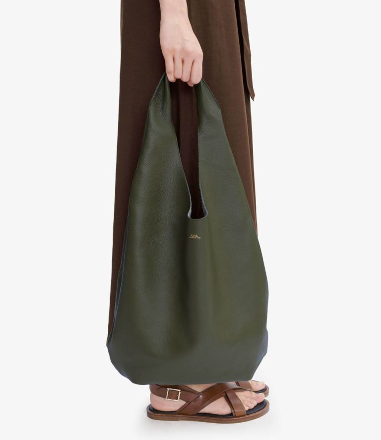 A.p.c. Dark Khaki Le Neige Crossbody Bags Women - Image 2
