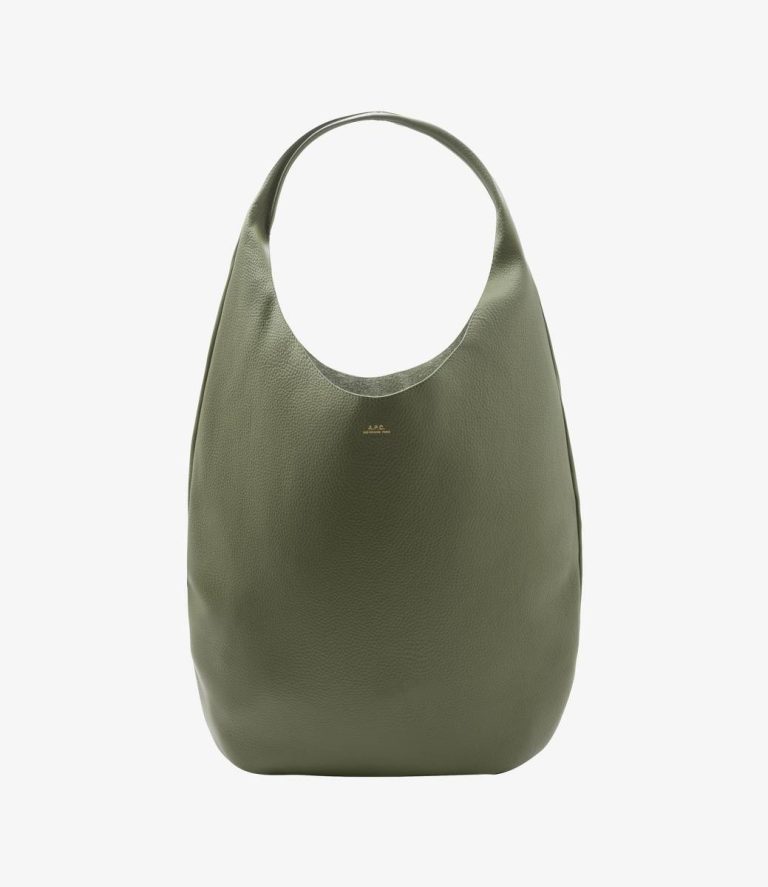 A.p.c. Dark Khaki Le Neige Crossbody Bags Women