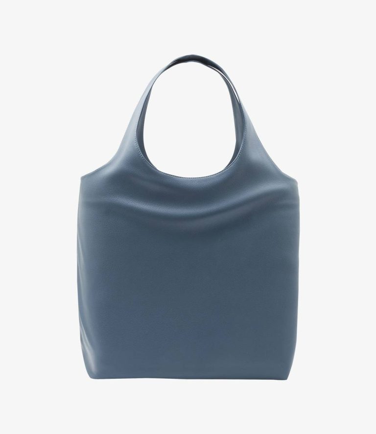 A.p.c. Faux Leather Bags Women Ninon Tote Bag Dark Navy Blue - Image 4