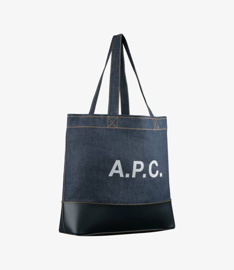 A.p.c. Men Dark Navy Blue Axel E/W Tote Bag Tote Bags - Image 3