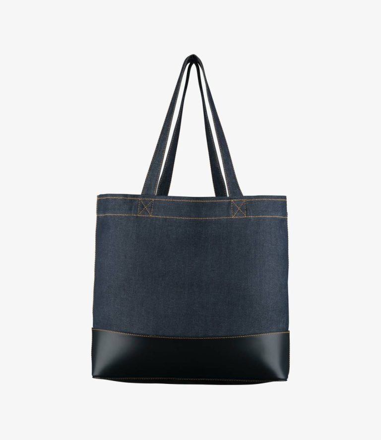 A.p.c. Men Dark Navy Blue Axel E/W Tote Bag Tote Bags - Image 4
