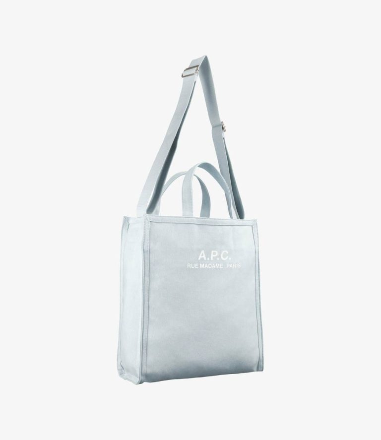 A.p.c. Men Tote Bags Blue Récupération Shopper Tote - Image 3