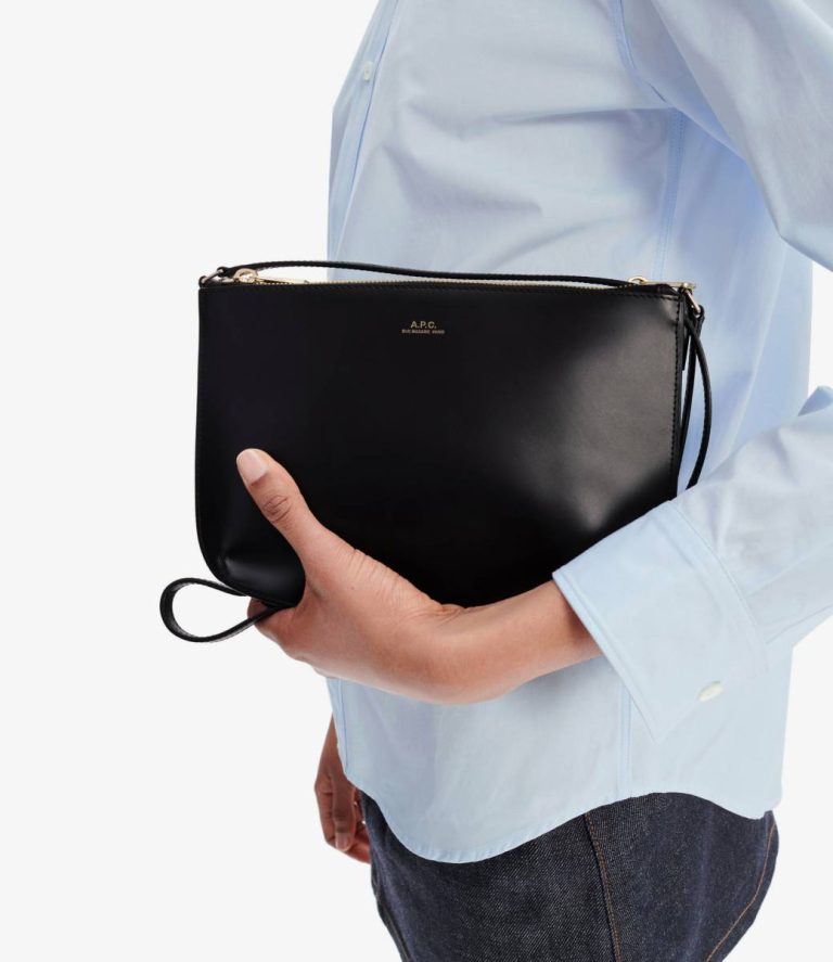 A.p.c. Sarah Bag Women Shoulder Bags Black - Image 2