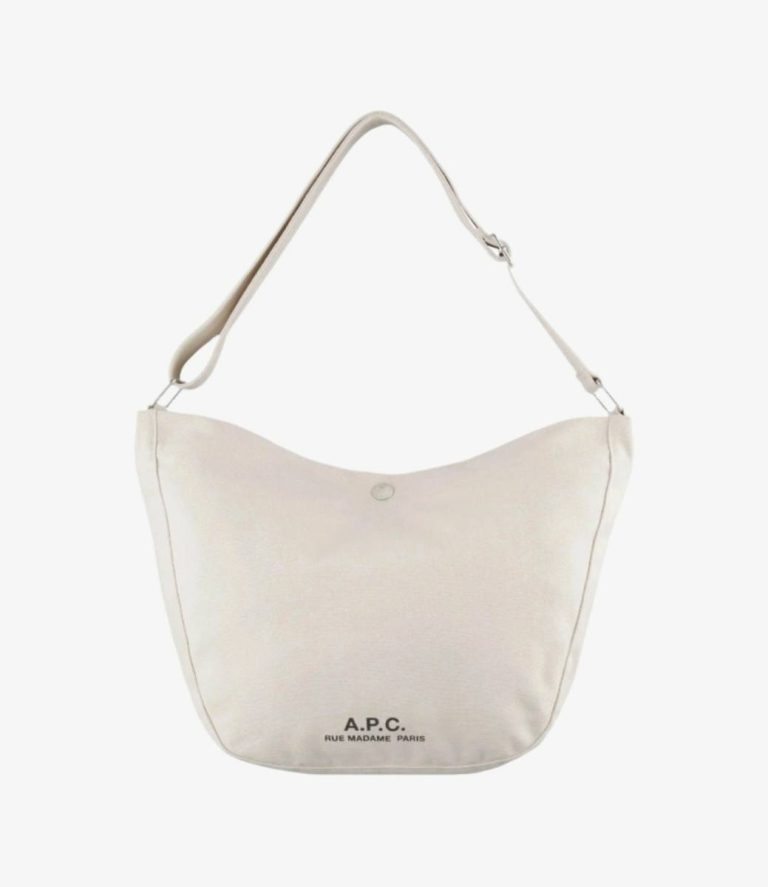 A.p.c. Women Journal Satchel Beige Shoulder Bags