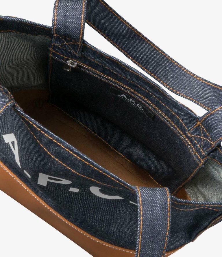 A.p.c. Women Shoulder Bags Caramel Axel Small Tote Bag - Image 5