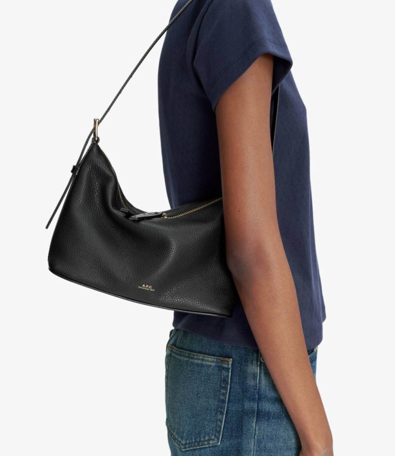 A.p.c. Women Vera Shoulder Bag Crossbody Bags Black - Image 2
