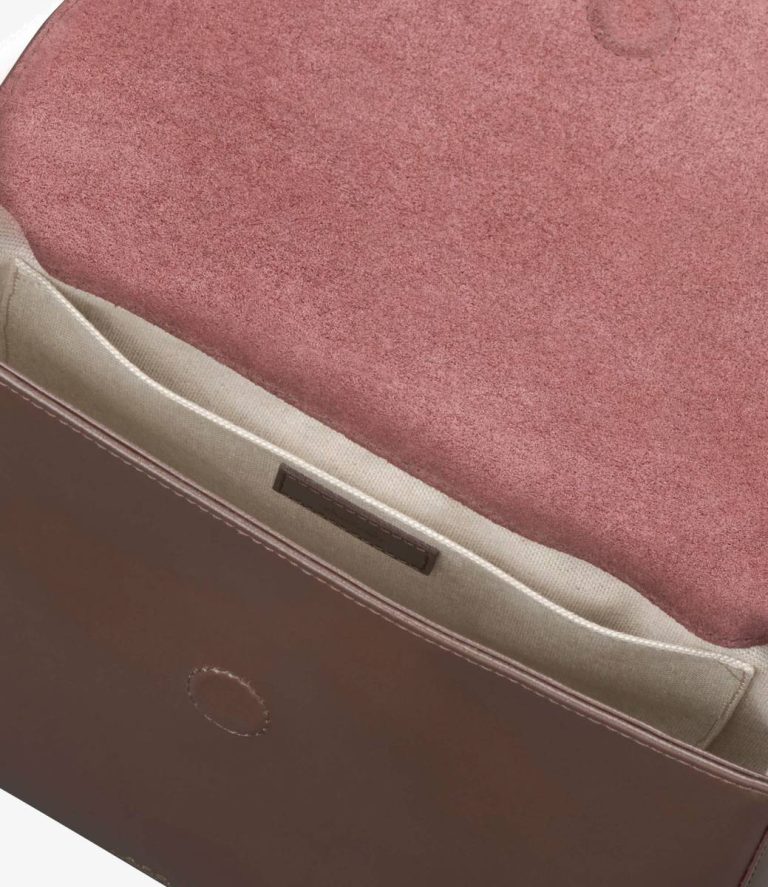 A.p.c. Women Virginie Flap Bag Brownie Crossbody Bags - Image 5