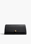 Audrey Clutch In Black Nappa Leather Black Women Evening Khaite