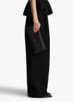 Audrey Clutch In Black Nappa Leather Black Women Evening Khaite - Image 4
