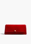 Audrey Clutch In Rebel Suede Women Evening Khaite Rebel