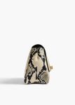 Audrey Crossbody Bag In Natural Python-Embossed Leather Women Crossbody Bags Khaite Natural - Image 2