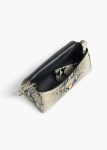 Audrey Crossbody Bag In Natural Python-Embossed Leather Women Crossbody Bags Khaite Natural - Image 4
