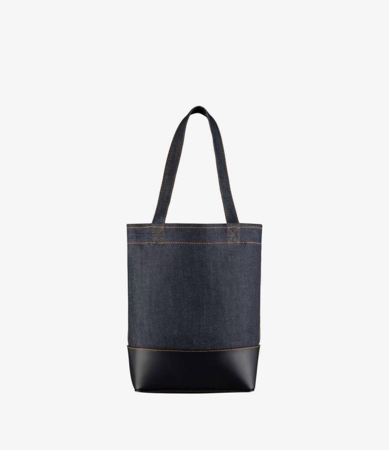 Axel Small Tote Bag A.p.c. Women Shoulder Bags Dark Navy - Image 4