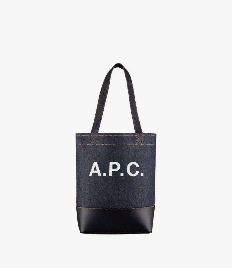Axel Small Tote Bag A.p.c. Women Shoulder Bags Dark Navy