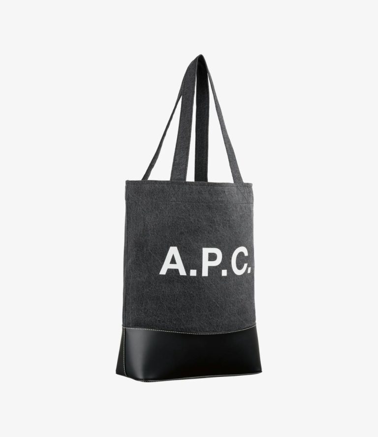 Axelle Tote Bag Men A.p.c. Tote Bags Black - Image 3