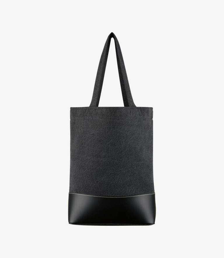 Axelle Tote Bag Men A.p.c. Tote Bags Black - Image 4