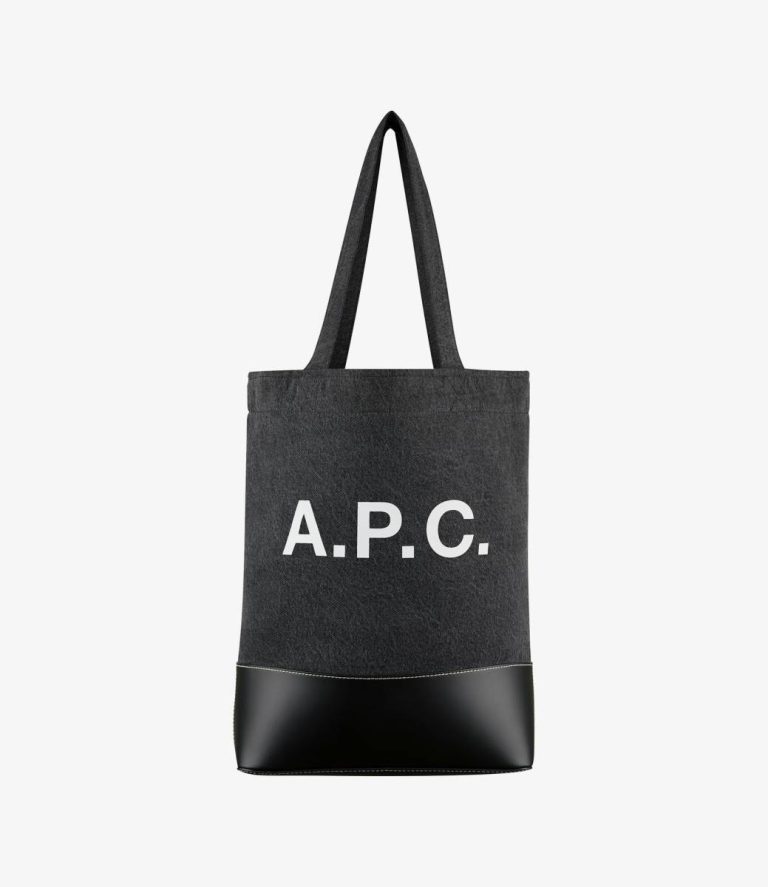 Axelle Tote Bag Men A.p.c. Tote Bags Black