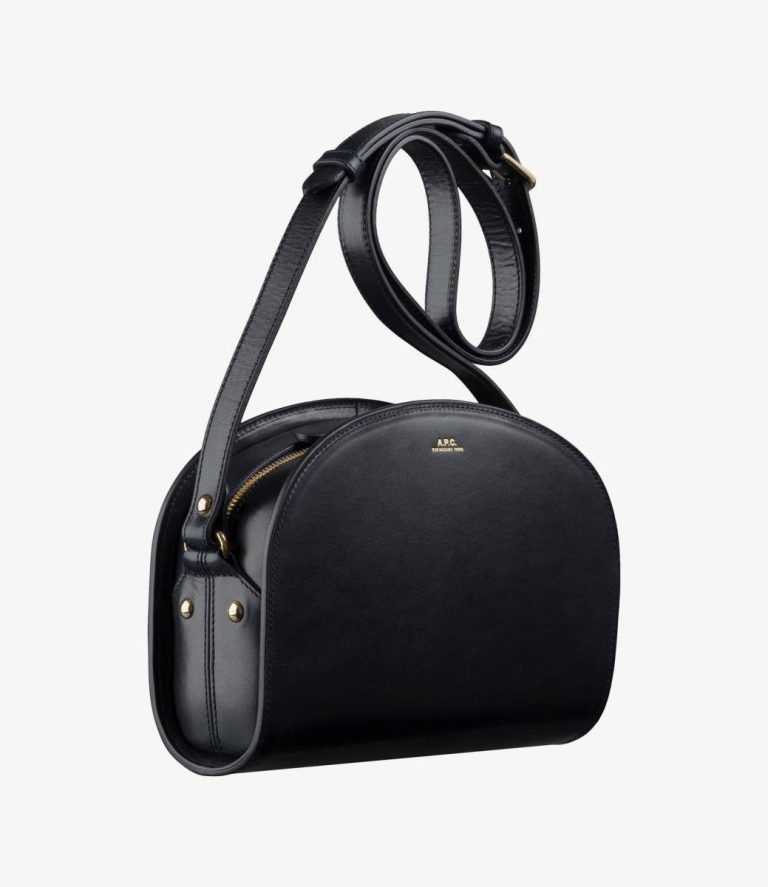 Black A.p.c. Demi-Lune Bag Shoulder Bags Women - Image 3
