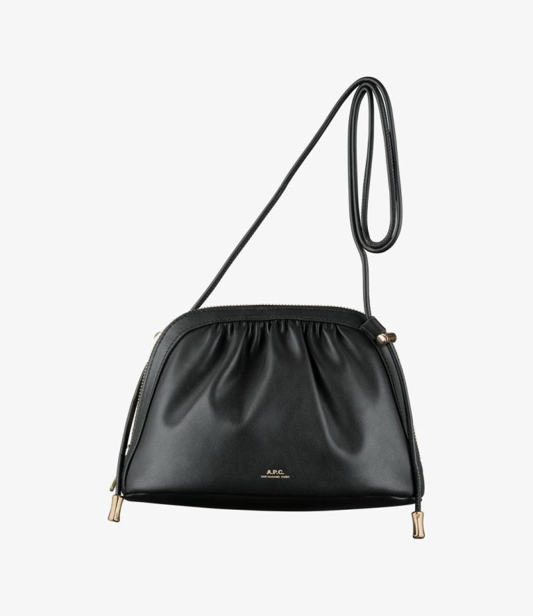 Black A.p.c. Ninon Drawstring Bag Women Shoulder Bags