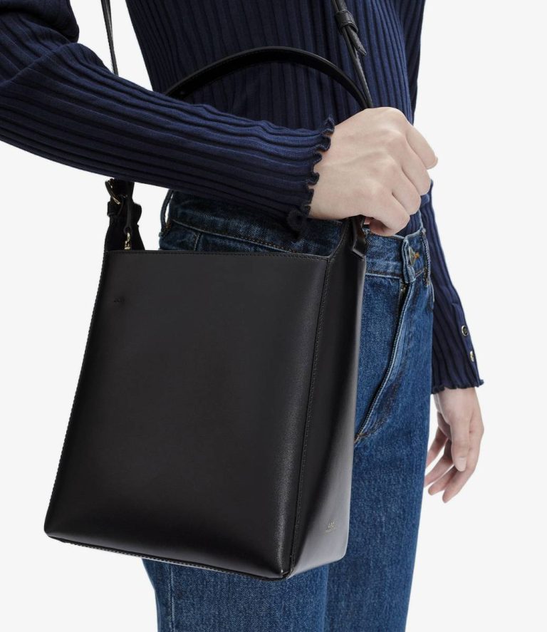 Black A.p.c. Virginie Small Bag Shoulder Bags Women - Image 2