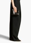 Black Khaite Lina Pochette In Black Eel Leather Women Pouches - Image 5