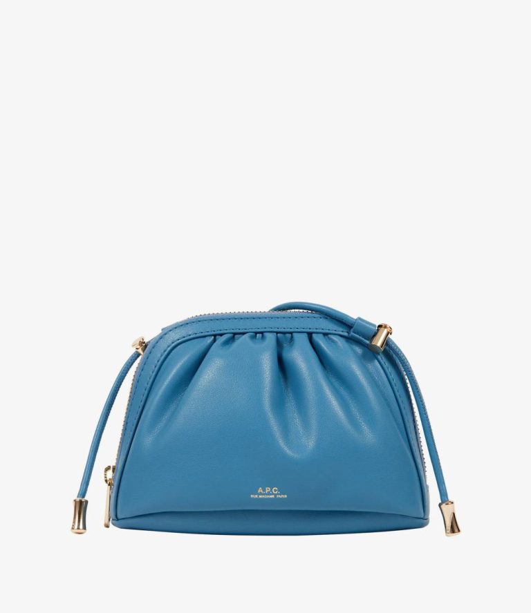 Blue A.p.c. Crossbody Bags Ninon Small Drawstring Bag Women
