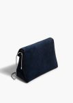 Bobbi Bag In Midnight Suede Khaite Shoulder Bags Midnight Navy Women - Image 2