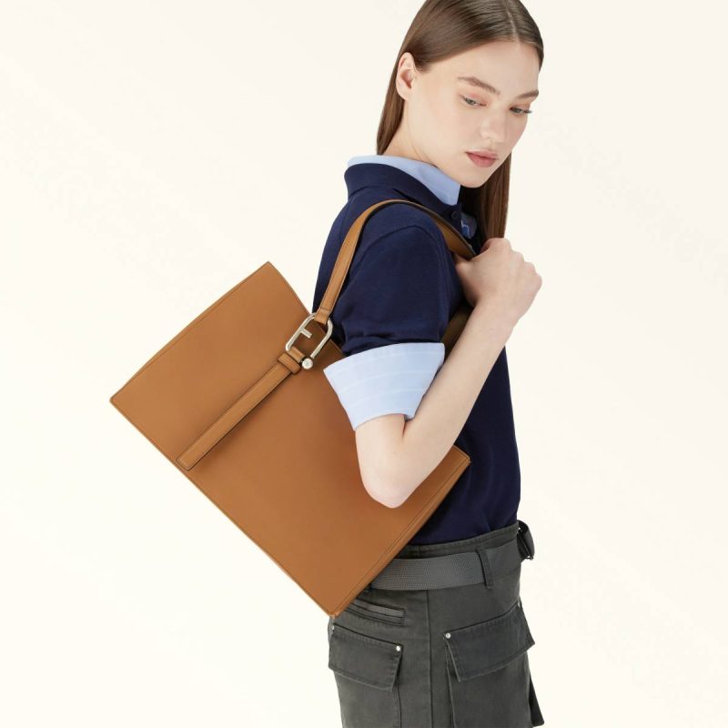 Brandy Totes Women Furla Nuvola Tote L - Image 2