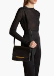 Bridget Crossbody Bag In Black Leather Crossbody Bags Khaite Black Women - Image 5