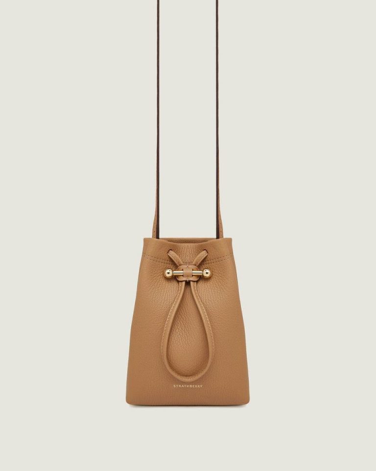 Caramel Osette Midi Pouch Women Travel Bags Strathberry - Image 3