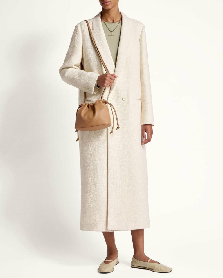 Caramel Small & Mini Bags Women Strathberry Charlotte Drawstring