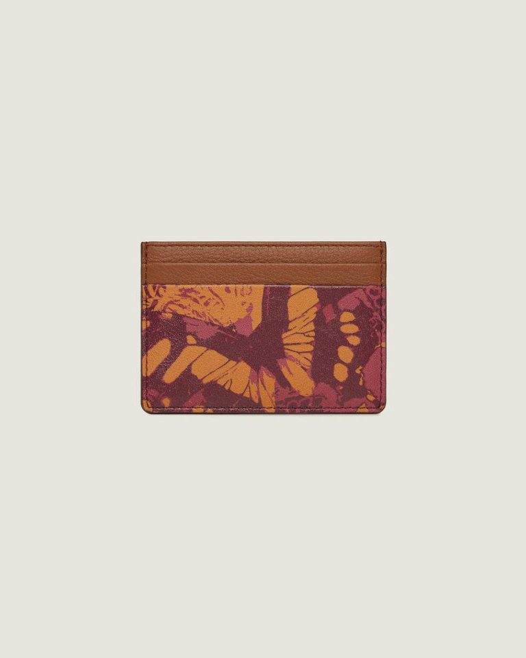 Cardholder Women Raspberry/Chestnut Butterfly Print Wallets Strathberry - Image 2