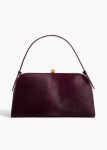 Cate Bag In Eggplant Haircalf Khaite Women Eggplant Top Handle