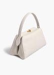 Cate Bag In Light Grey Pebbled Leather Light Grey Women Khaite Top Handle - Image 2