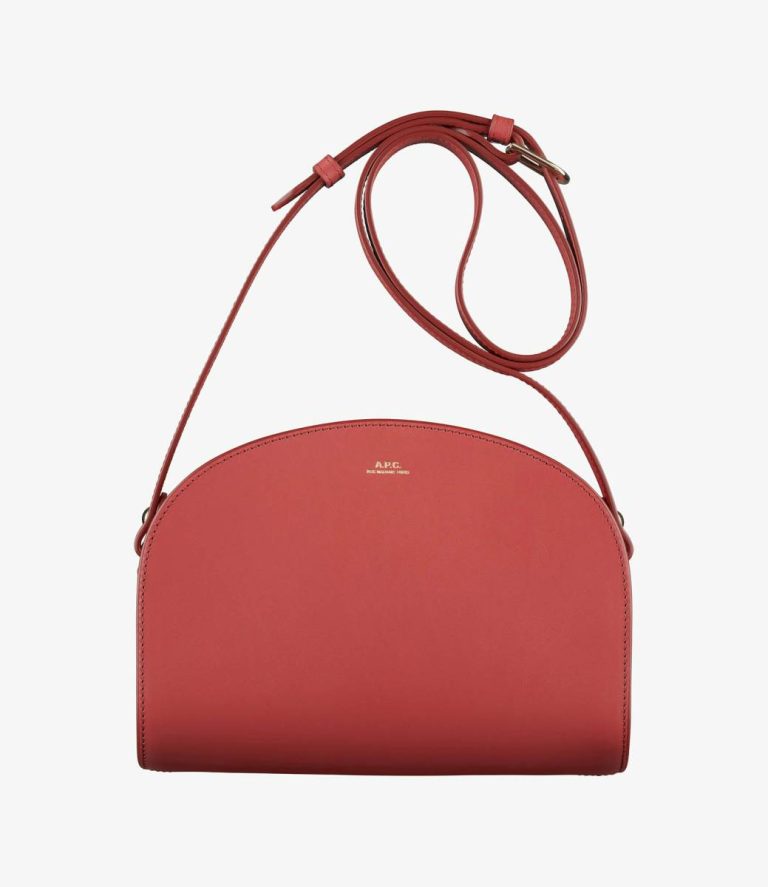 Cherry A.p.c. Demi-Lune Bag Women Crossbody Bags