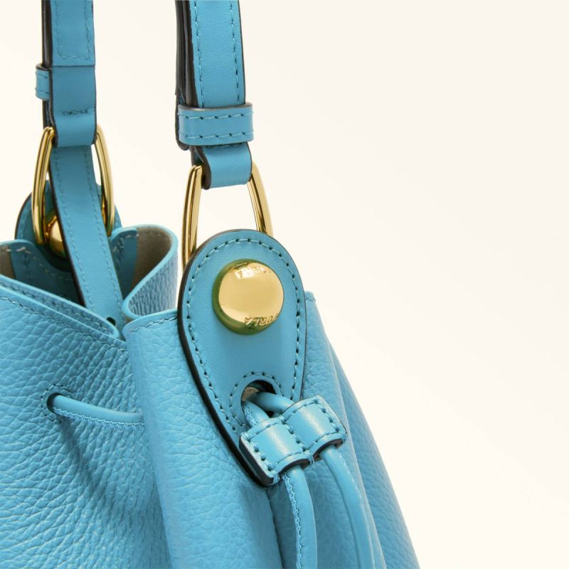 Cobalto Crossbodies Furla Sfera Bucket Bag Mini Women - Image 5