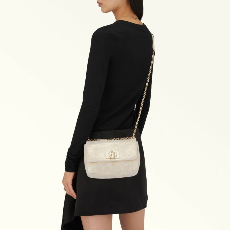 Color Gold Women Furla 1927 Crossbody Mini Crossbodies - Image 2