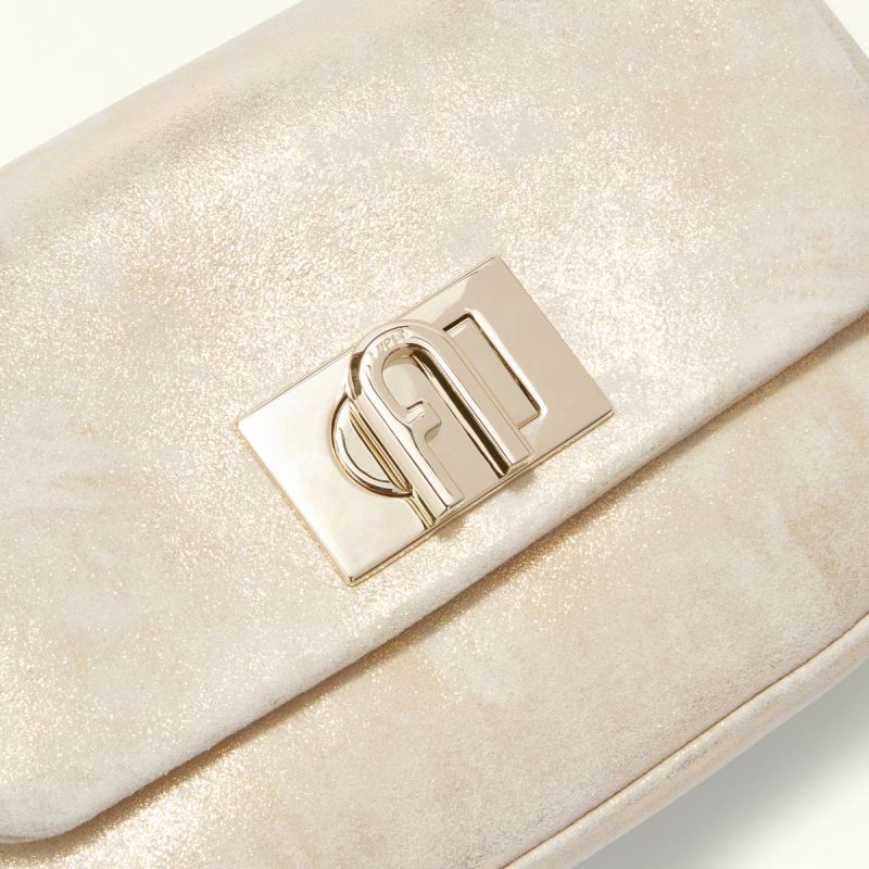 Color Gold Women Furla 1927 Crossbody Mini Crossbodies - Image 5