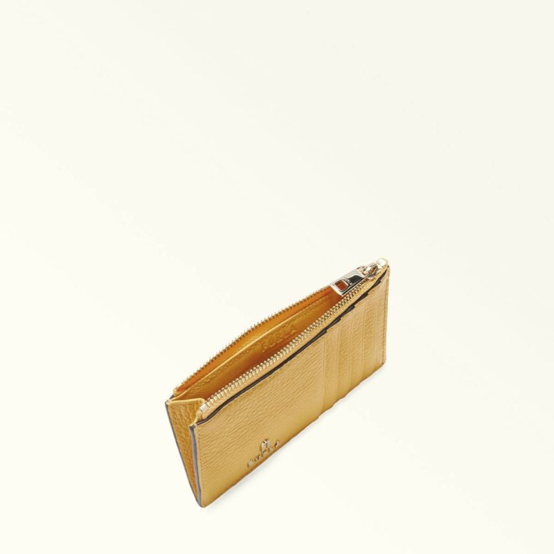 Crema Furla Camelia Card Case M Wallets Women - Image 4