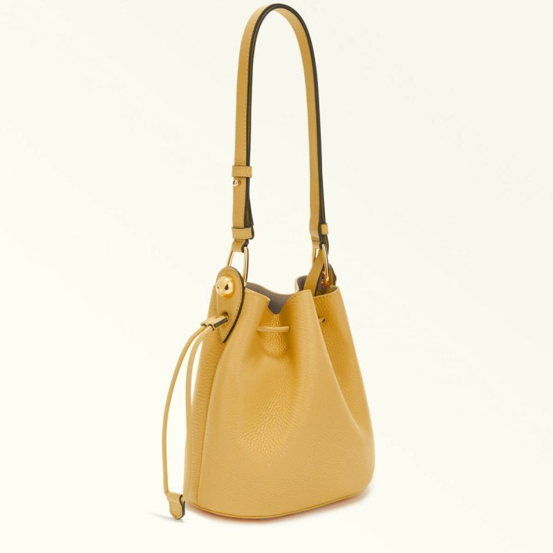 Crema Furla Sfera Bucket Bag Mini Women Crossbodies - Image 3