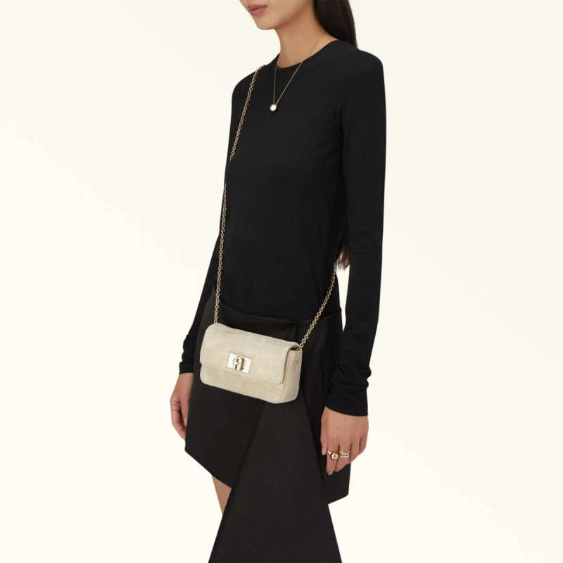 Crossbodies Color Gold Furla 1927 Mini Bag Women - Image 2