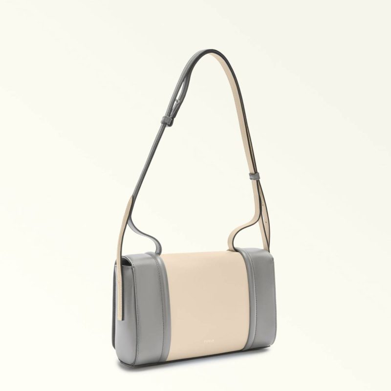Crossbodies Furla Riva Crossbody S Ballerina I+Cenere Women - Image 3
